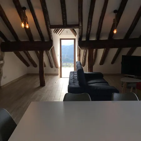 Apartamentos Bajo Pena Apartamentos Sanlorien El Pueyo de Araguás Esterno foto